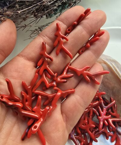 30 MM Dal Mercan Şekilli Akrilik Boncuk