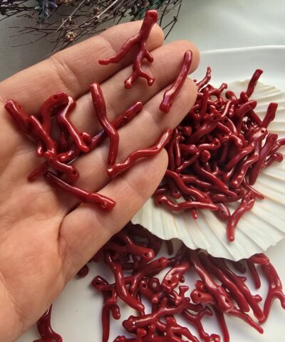 Dal Mercan Şekilli Karışık Akrilik Boncuk