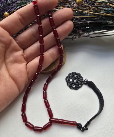 5x10 MM Kesme Sıkma Kehribar Tespih Çeşitleri