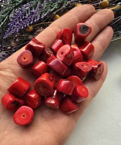 12 MM Silindir Doğal Mercan Adet