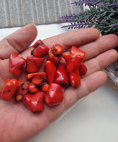 12 MM Silindir Doğal Mercan Adet