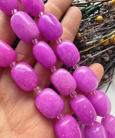 13x18 MM Tambur Fujya Renkli Kuvars Taşı