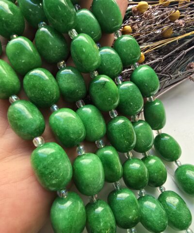13x18 MM Tambur Akik Renkli Kuvars Taşı