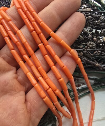 3x9 MM Silindir Mercan Doğal Taş