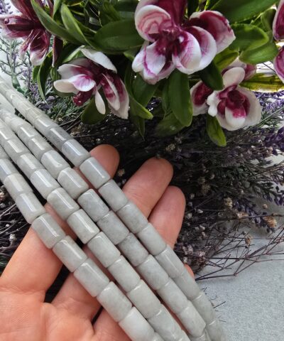 8x12 MM Silindir Kesme Ay Renkli Kuvars Taşı