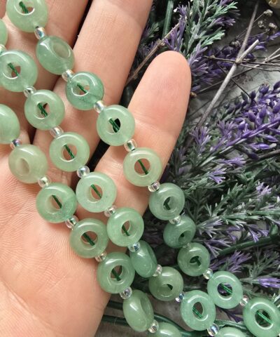 10 MM Yüzük Şekilli Aventurin Taşı