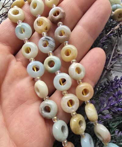 10 MM Yüzük Şekilli Amazonit Taşı