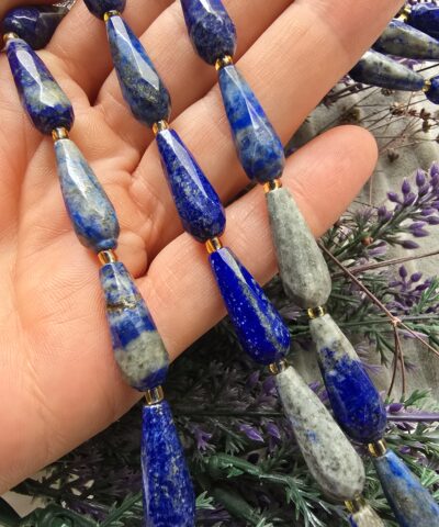 8 MM Fasetli Damla Şekilli Lapis Taşı