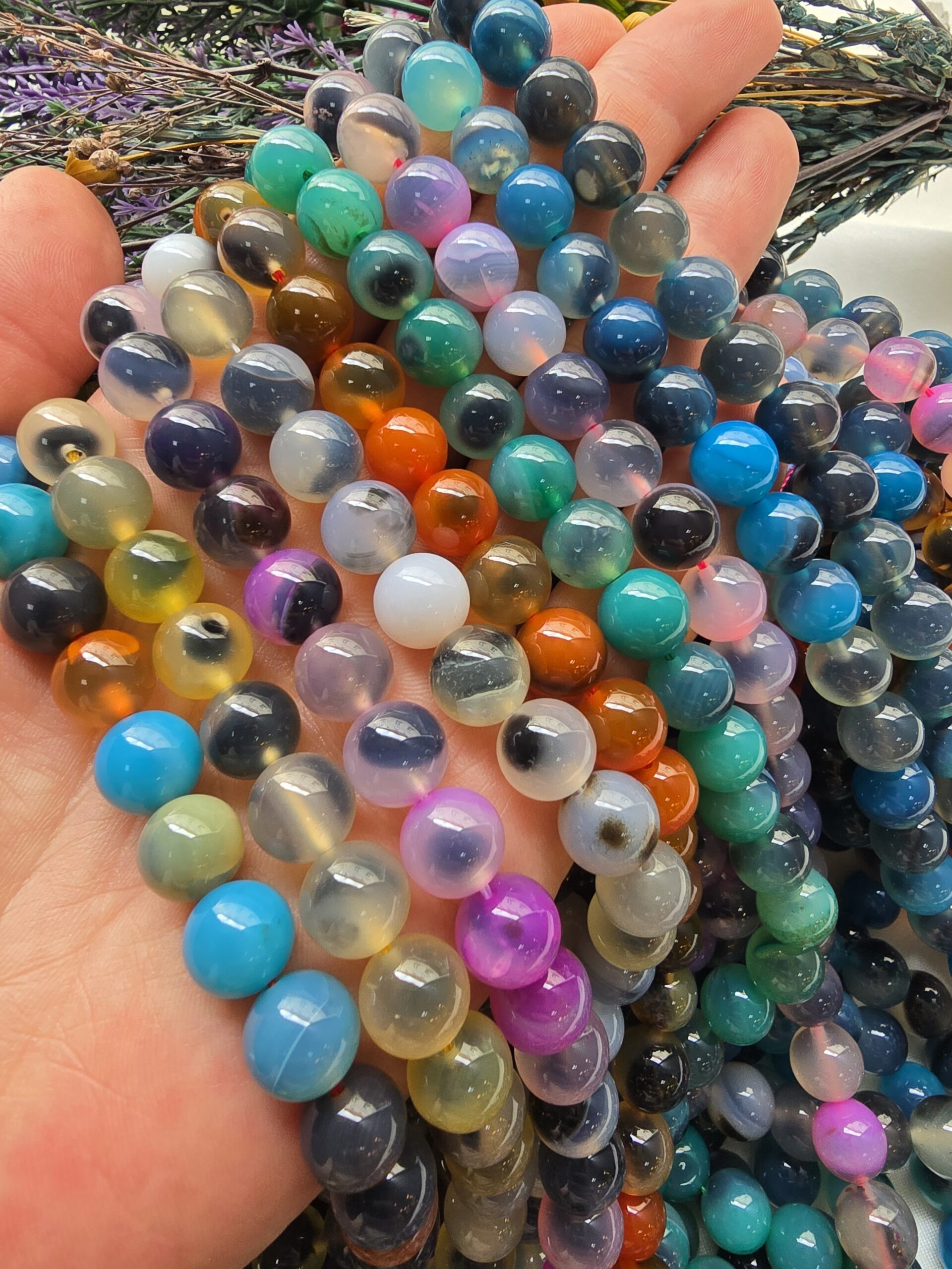 10 MM Candy Premium Akik Taşı