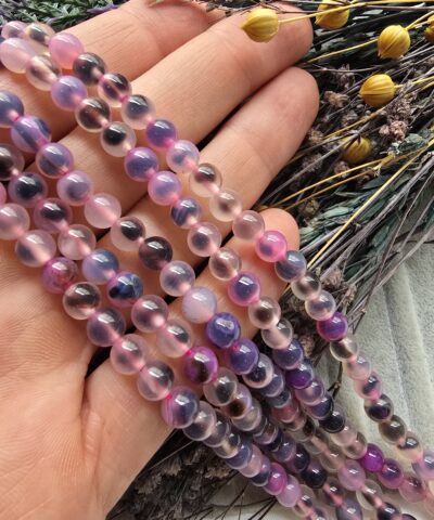 6 MM Candy Premium Akik Taşı - 504