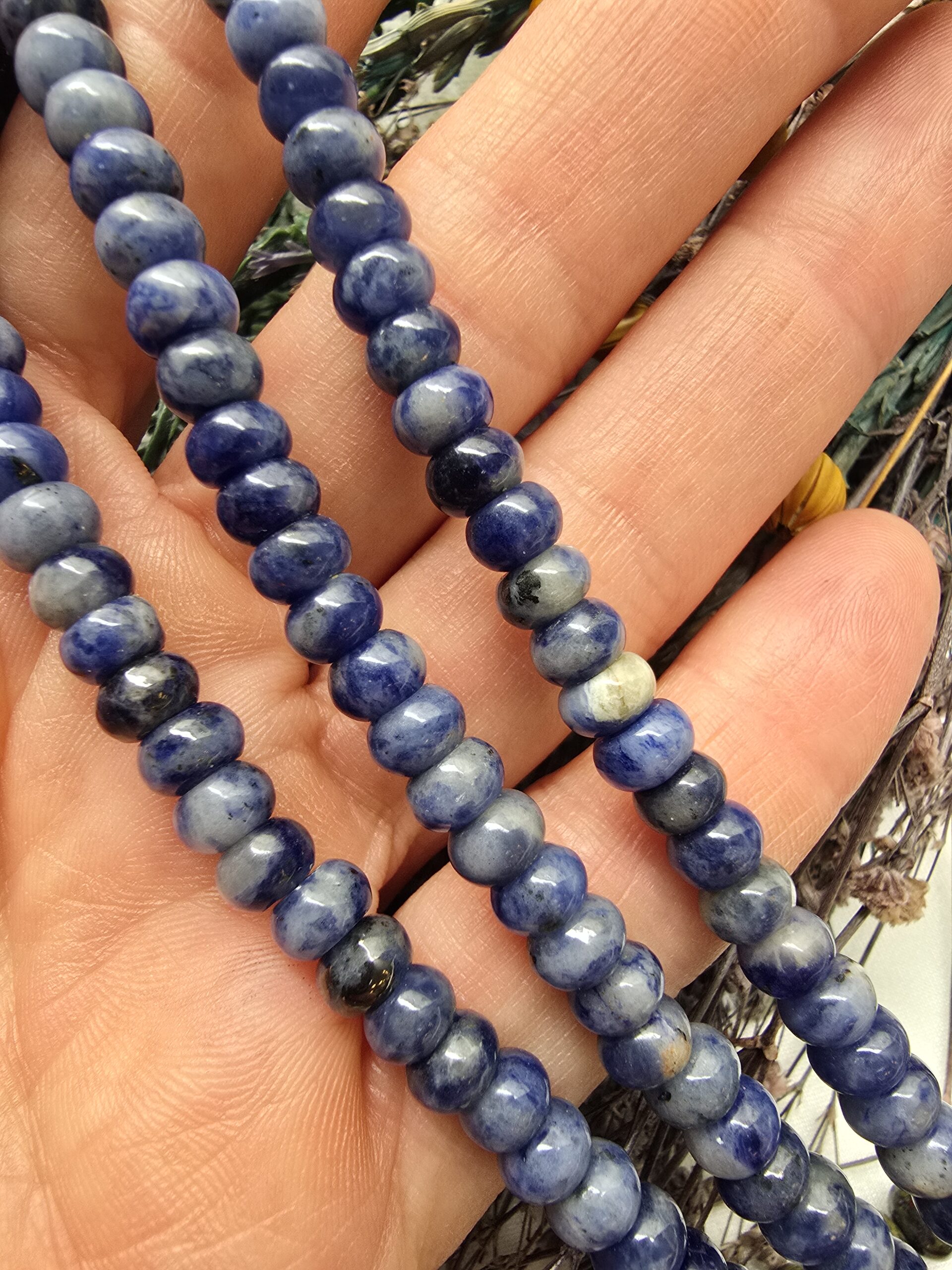 6X4 MM Rondela Sodalit Taşı