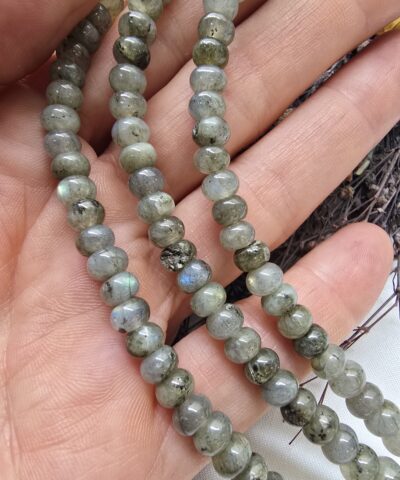 6X4 MM Rondela Labradorit Taşı