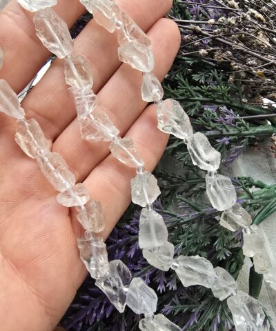 10-12 MM Ham Kırık Kristal Kuvars Doğal Taş