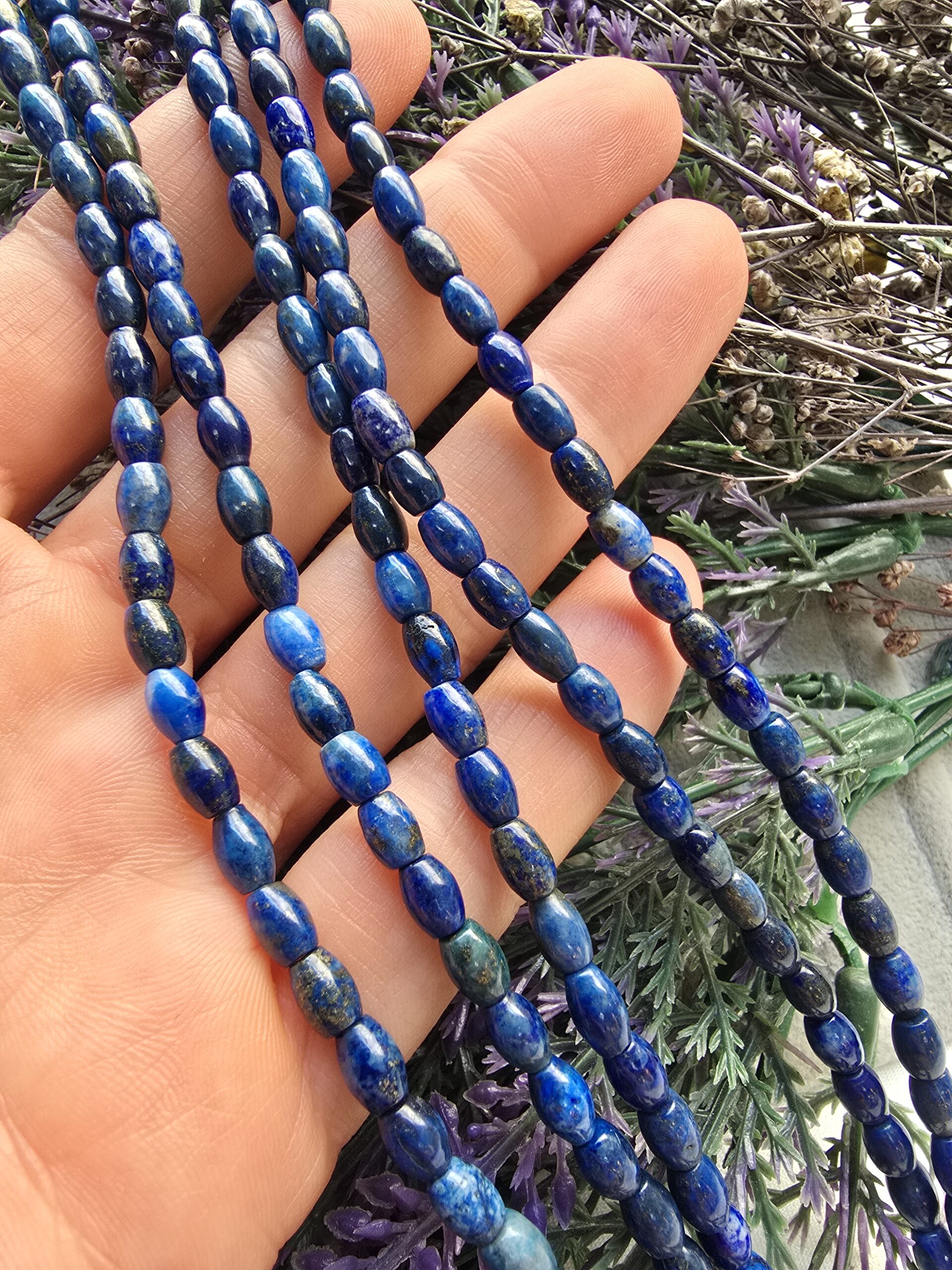 4x6 Arpa Dizi Lapis Lazuli Taşı