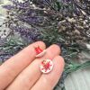 3 Boyutlu Minimal Cay Fincanı Kolye Ucu ve Charm - Görsel 2