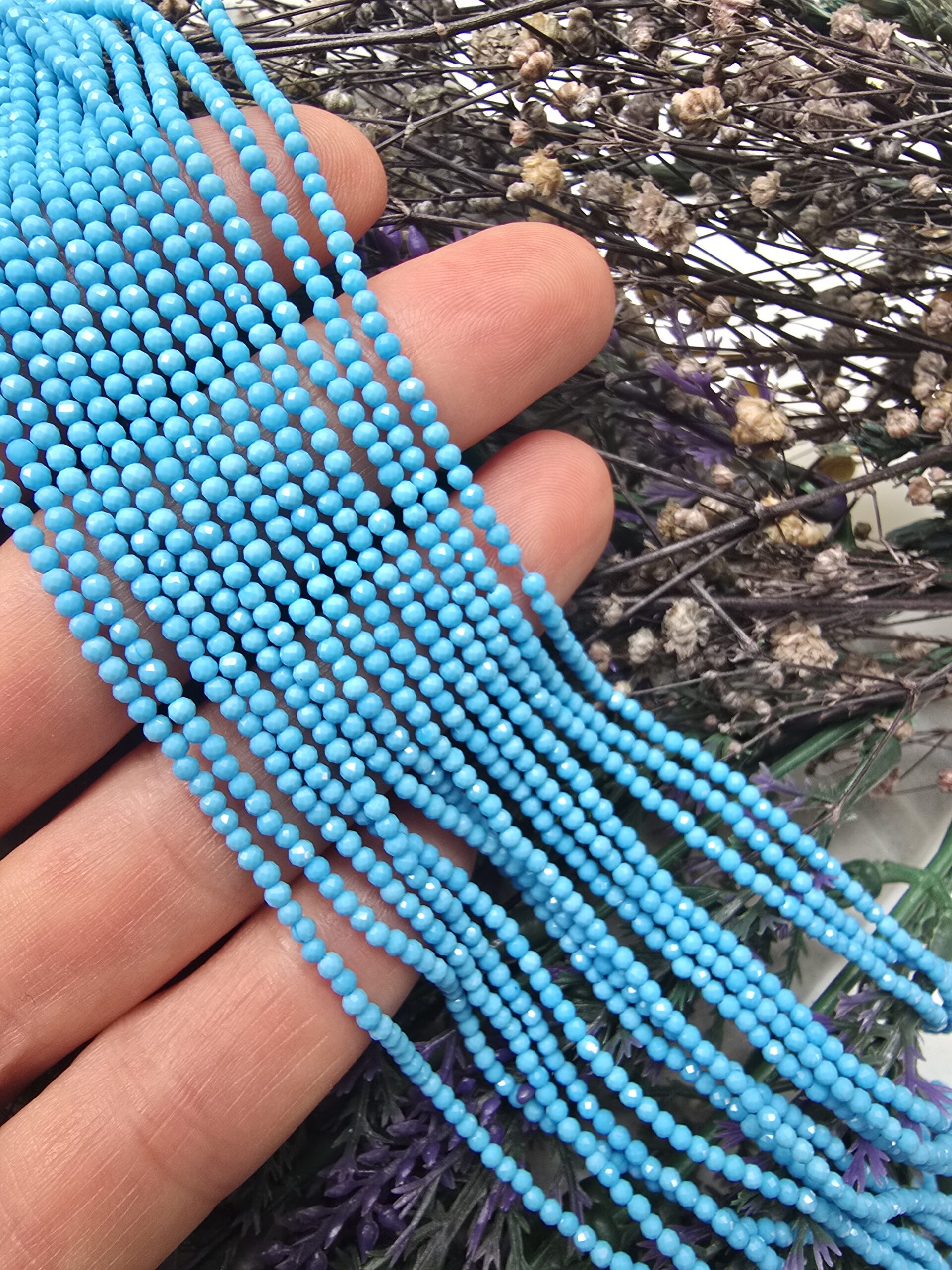 2 MM Fasetli AAA Turkuaz Taşı