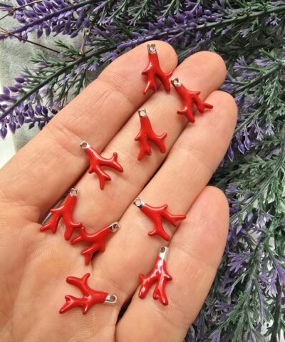 Mercan Charm Kolye Ucu