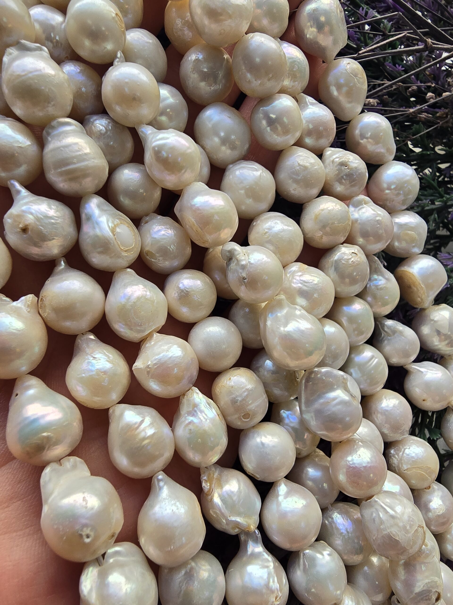 11 MM Damla Doğal Barok İnci