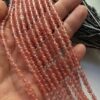 4 MM Küre Çilek Kuvars Taşı - Görsel 2