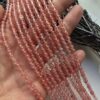 4 MM Küre Çilek Kuvars Taşı - Görsel 3