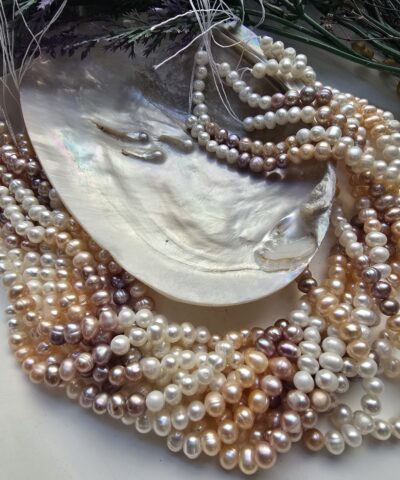 6 MM Mix Premium Oval İnci