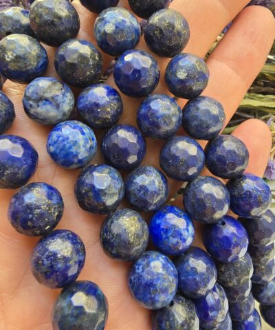 Alternative view of 12 MM Faset Kesimli Lapis Lazuli Taşı
