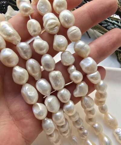 10x12 MM Sekilsiz Yumurta Barok İnci