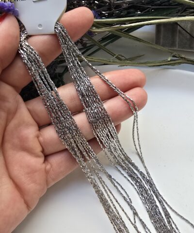1 MM Burma Model Hazır Klipsli Çelik Takı Zinciri