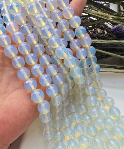 12 MM Faset Kesim Küre Opal Taşı