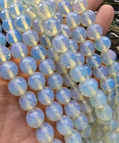 12 MM Faset Kesim Küre Opal Taşı - Görsel 3