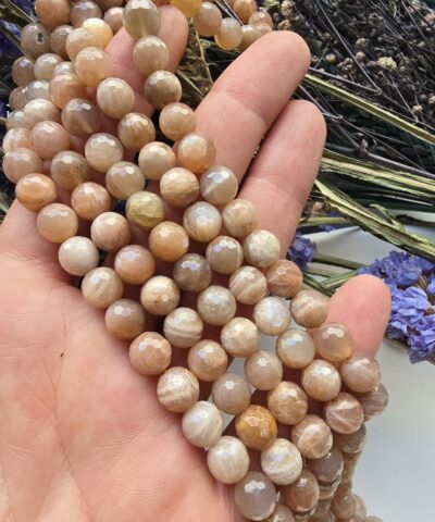 8 MM AAA Fasetli Küre Şekilli Güneş Taşı