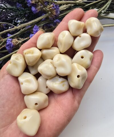 18 MM Amorf Kemik Renkli Akrilik Bileklik ve Kolye Boncukları