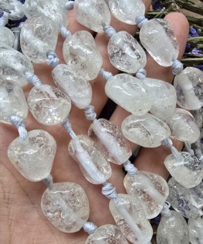 İri Amorf Kristal Kuvars Doğal Taş Dizisi