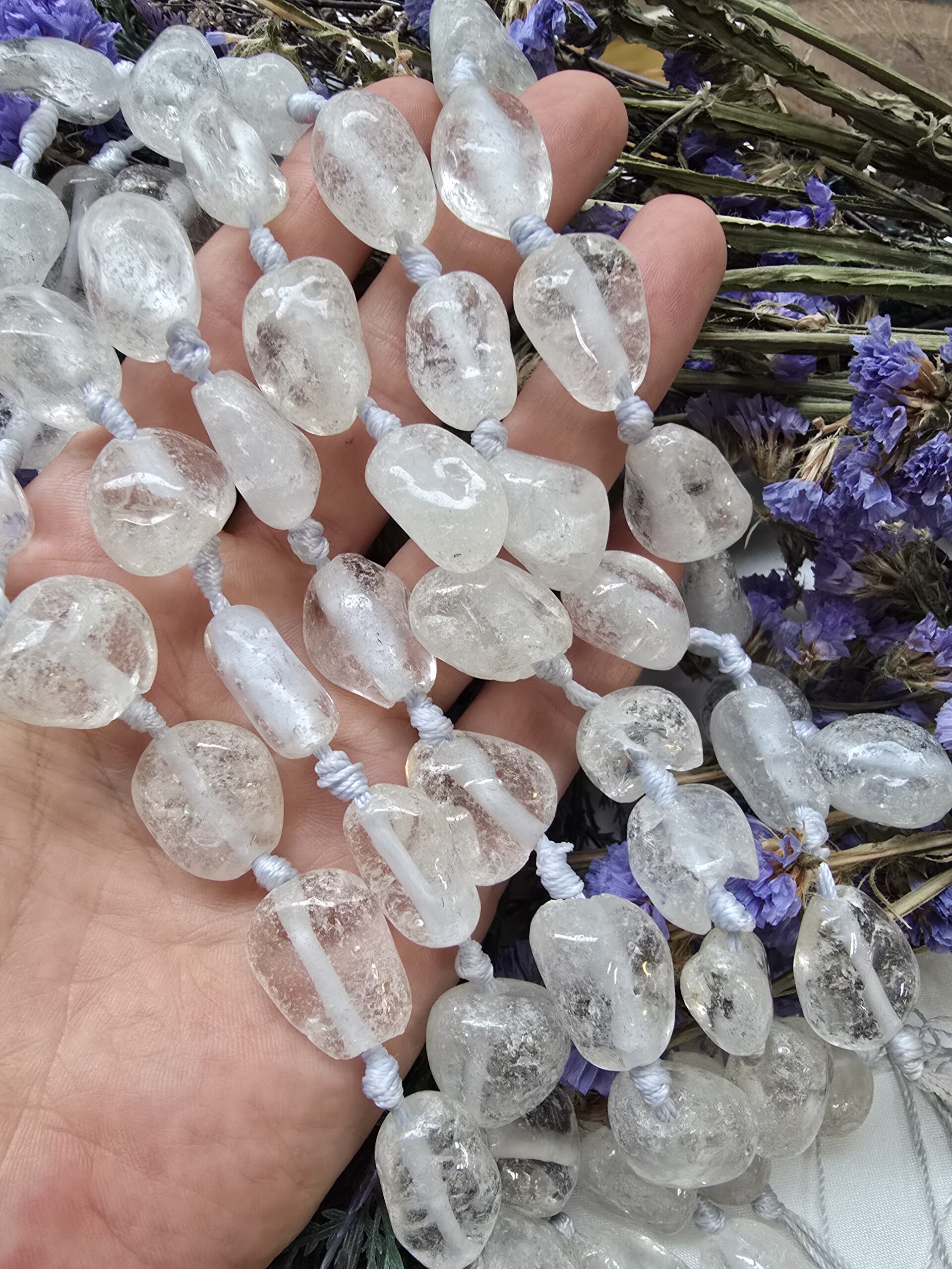 İri Amorf Kristal Kuvars Doğal Taş Dizisi - Görsel 4