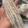 7-8 MM Oval Doğal Barok İnci - Görsel 2