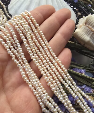 2 MM AAA Oval Doğal Tatlı Su Kum İncisi