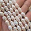 7x10 MM Arpa Beyaz Barok İnci