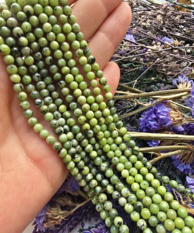 4 MM Küre Kanada Yeşim Doğal Taşı