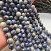 10 MM Küre Sodalit Renkli Ceyt Taşı - Görsel 3