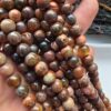 8 MM Kahve Toprak Akik Taşı - Görsel 3