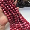 12 MM Rodokrozit Renkli Ceyt Kuvars Taşı - Görsel 2