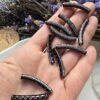 30 MM Siyah Taşlı Siyah Kasalı Eğik Silindir - Görsel 2