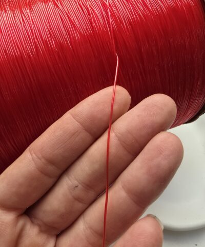 Alternative view of 0.8 MM Kırmızı Esnek Lastikli Misina 1 Metre