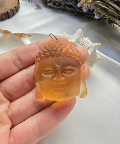 Buddha Kafası Limon Kuvars