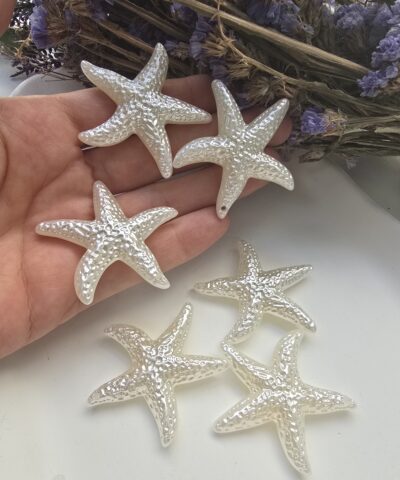 50 MM Sedef Deniz Yıldızı Şekilli Akrilik Boncuk