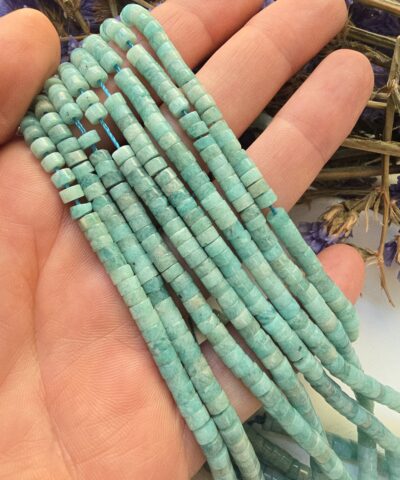 4x2 MM Rondela Amazonit Taşı