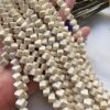6x6 MM Beyaz Küp Turkuaz Doğal Taş - Görsel 2