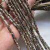 4x2 MM Soft Gold Faset Kesim Kare Hematit Taşı - Görsel 2