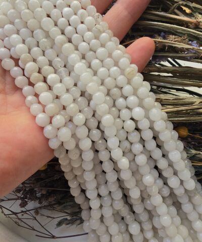 6 MM Faset Ay Ceyt Kuvars Taşı