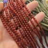 4 MM Küre Koyu Karnelyan Akik Taşı - Görsel 2